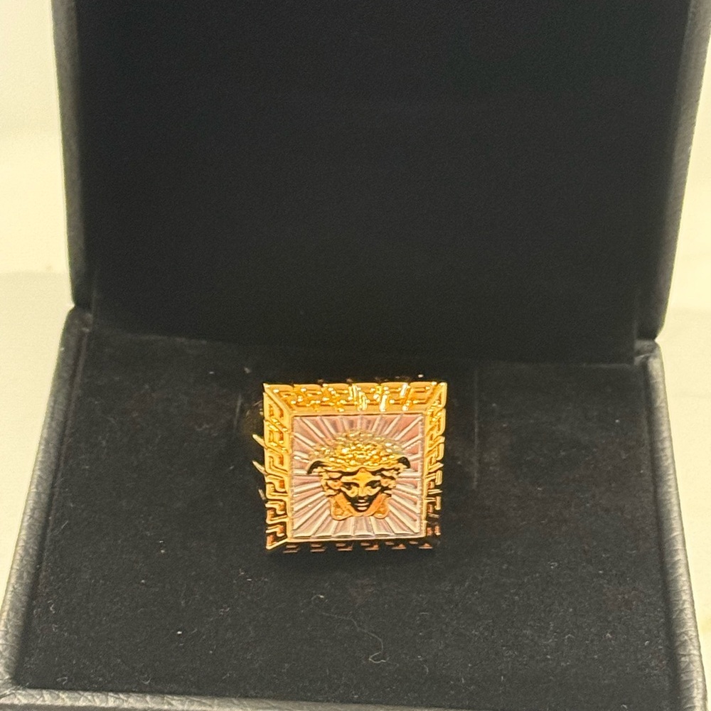 Versace Gold and Silver Ring - Picture 5 of 5